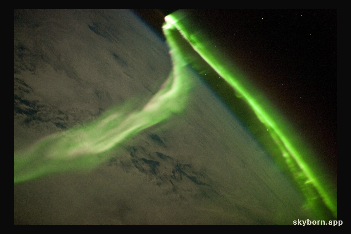 Above Aurora Australis