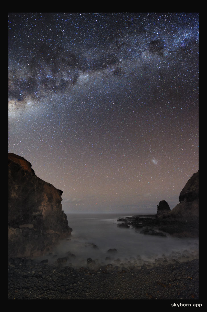 The Milky Way Over Pulpit Rock
