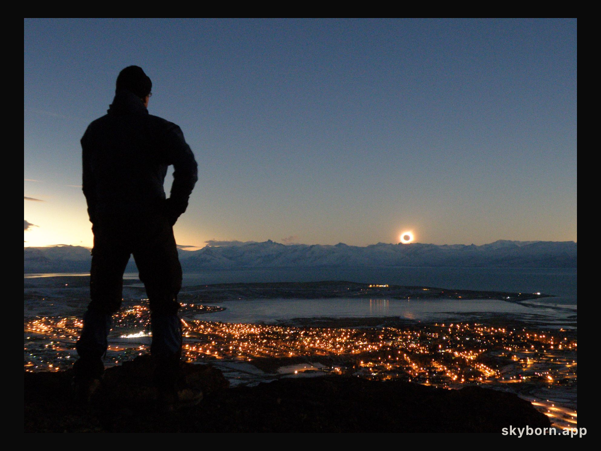 Andes Sunset Eclipse