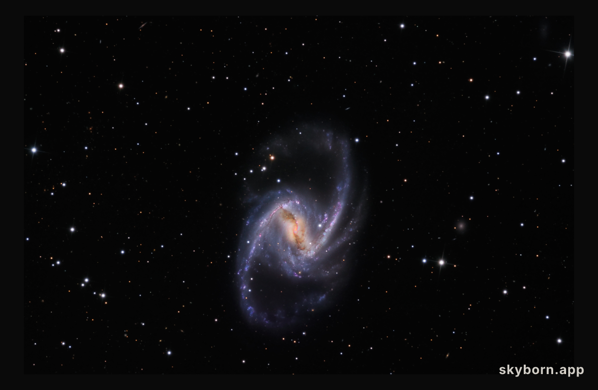 NGC 1365: Majestic Island Universe