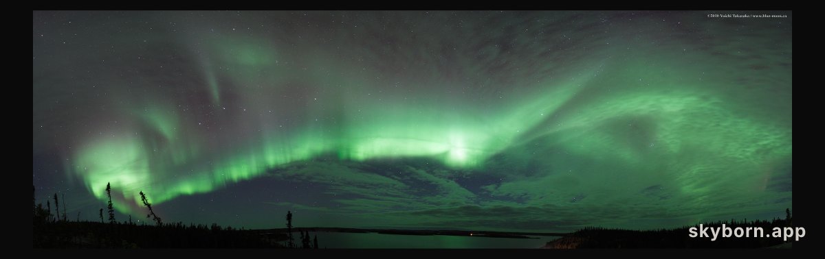 Northern Lights over Prelude Lake