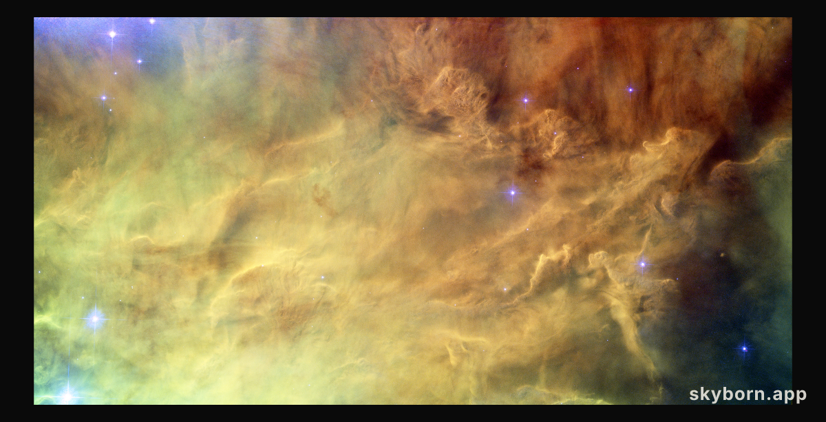 Hubble's Lagoon