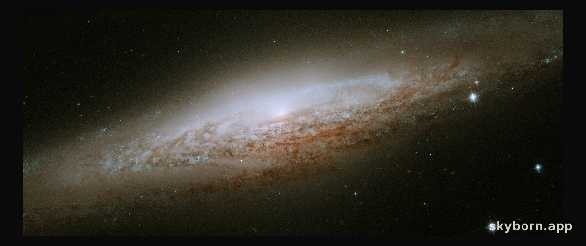 NGC 2683: Spiral Edge-On