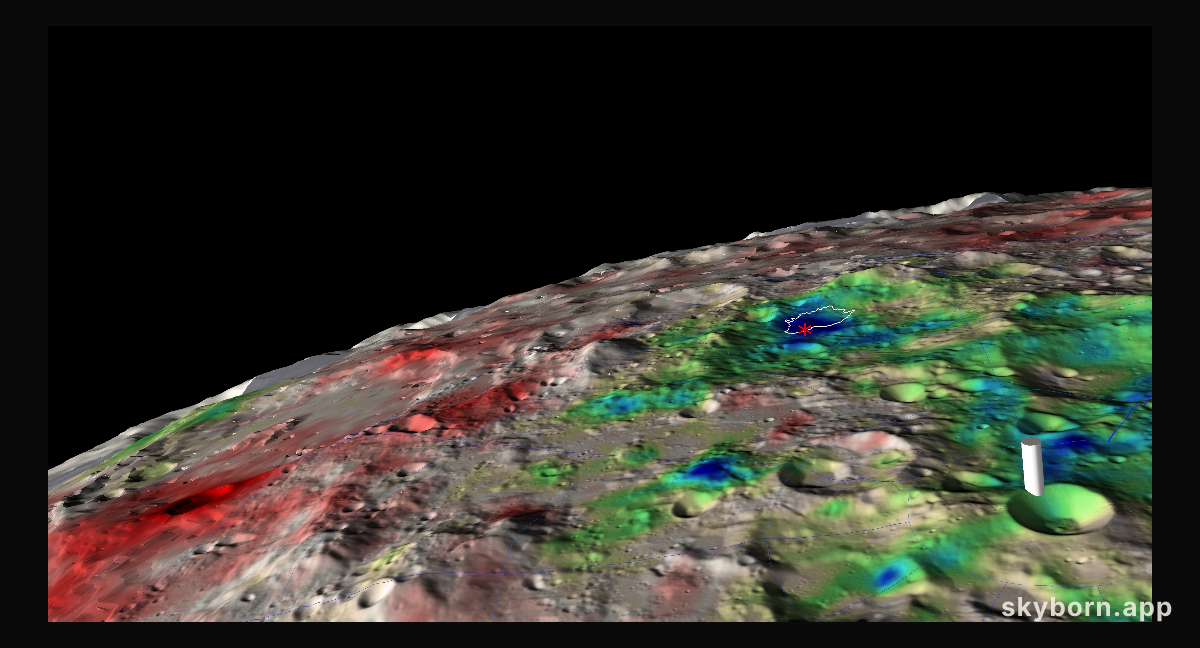 Water Ice Detected Beneath Moon's Surface