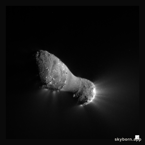 700 Kilometers Below Comet Hartley 2