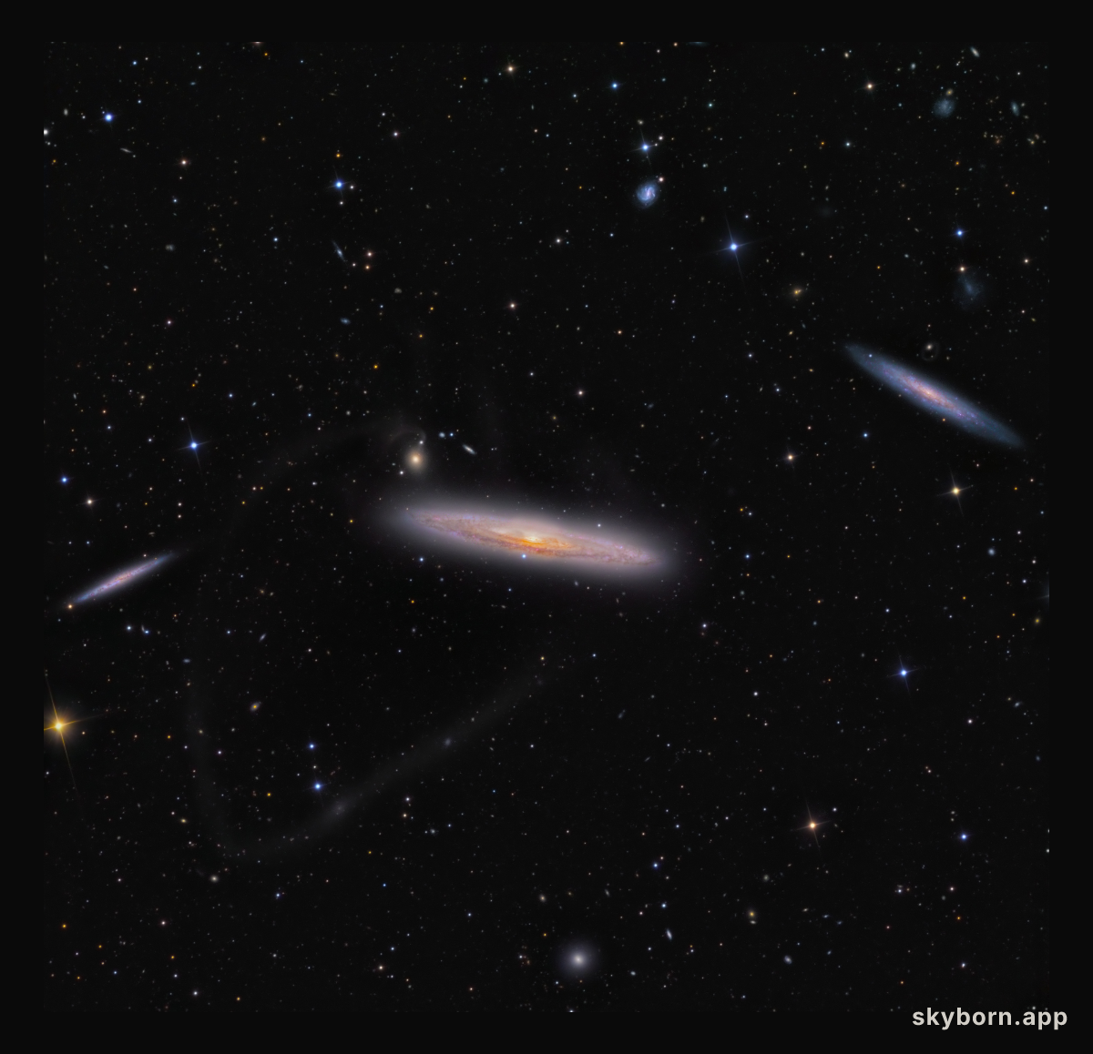 Star Streams of NGC 4216