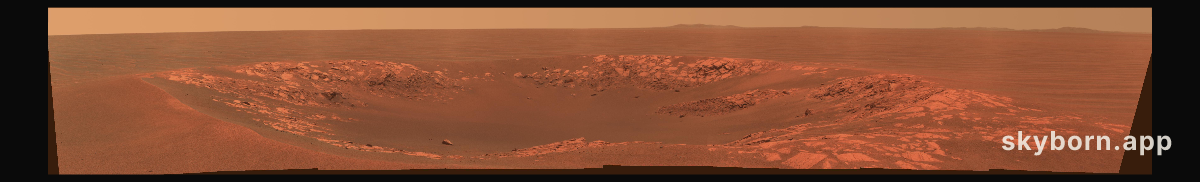 Intrepid Crater on Mars