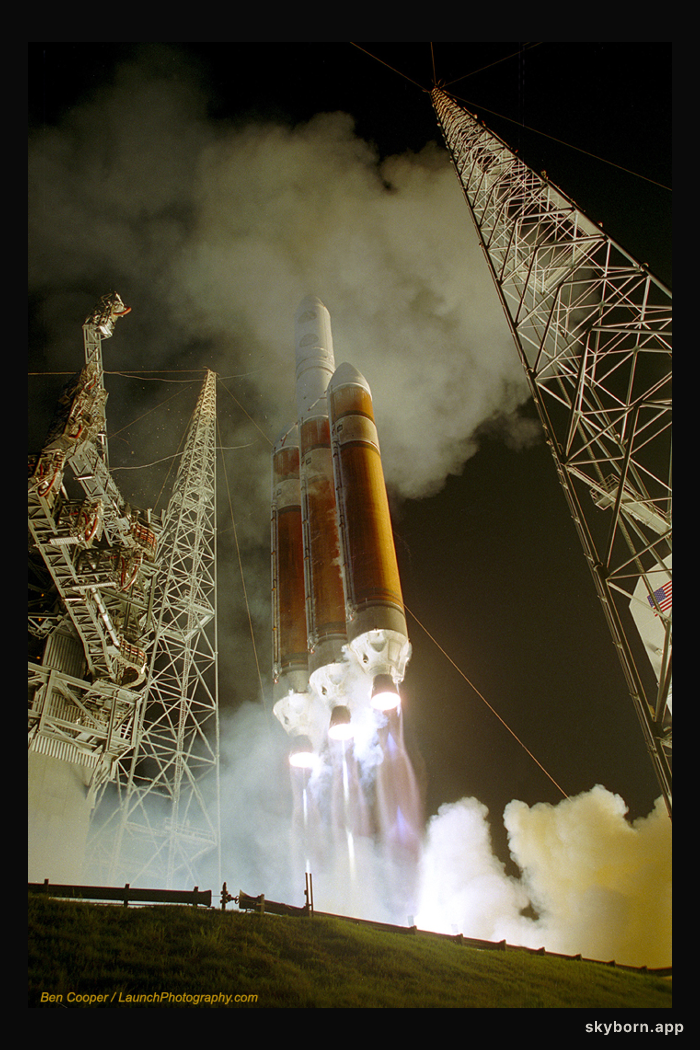 Launch of a Delta IV Heavy