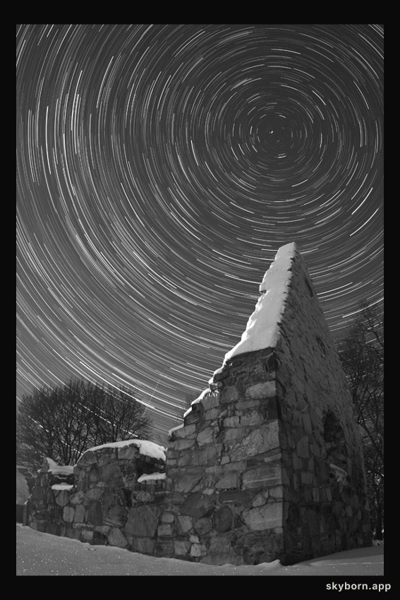 Star Trails in the North