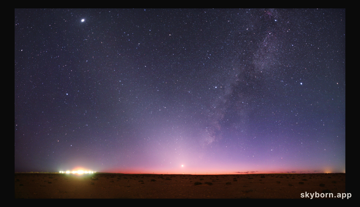 Skylights Over Libya