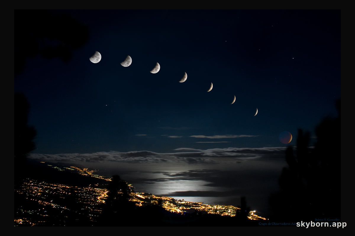 Eclipse at Moonset