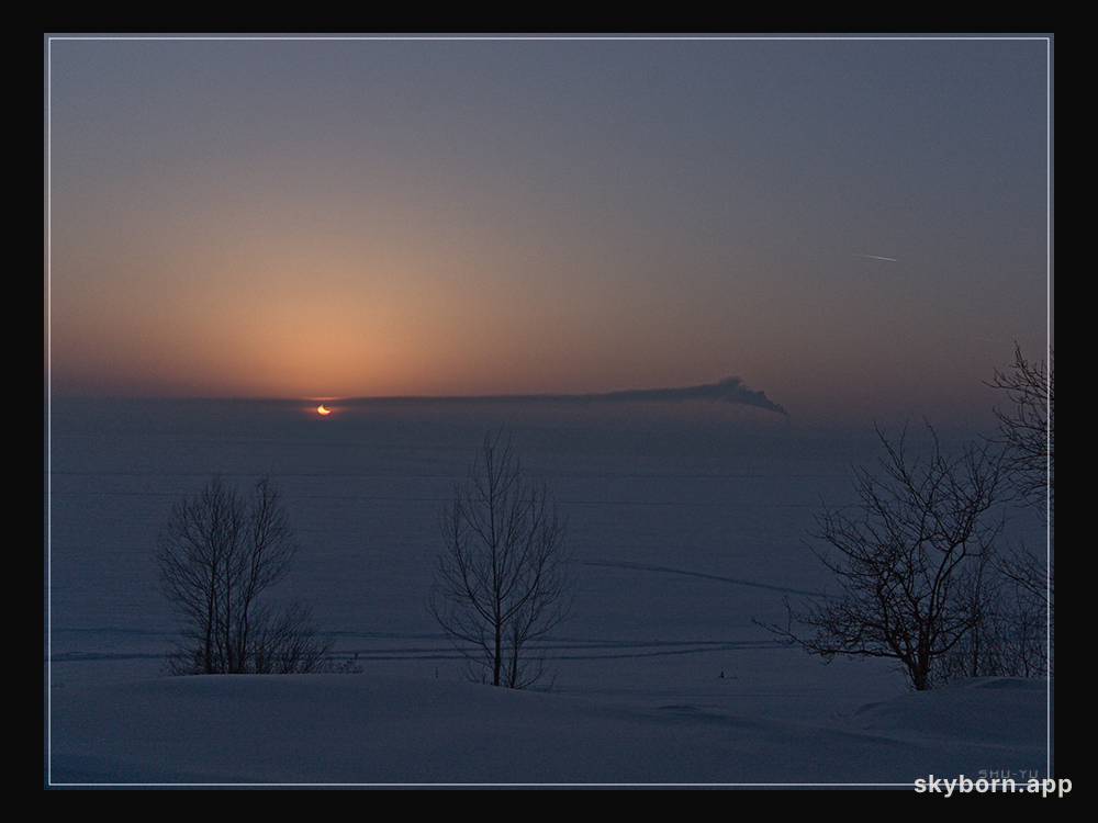Sunset, Moonset