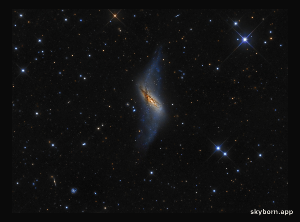 Polar Ring Galaxy NGC 660