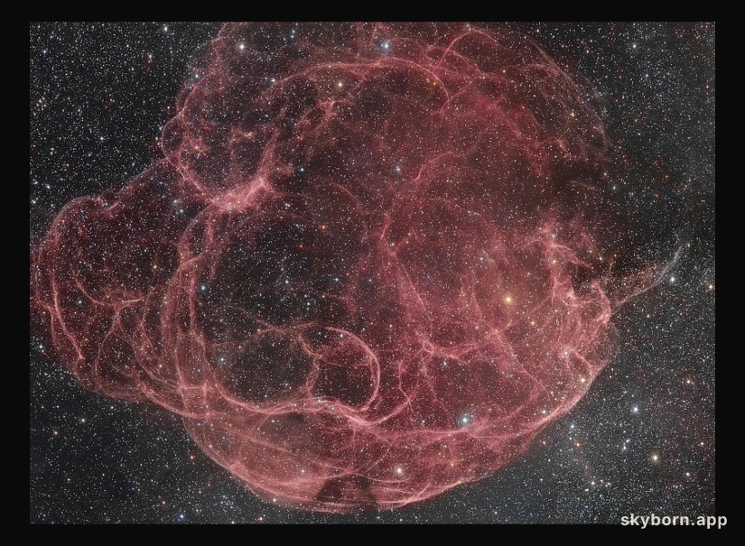 Simeis 147: Supernova Remnant