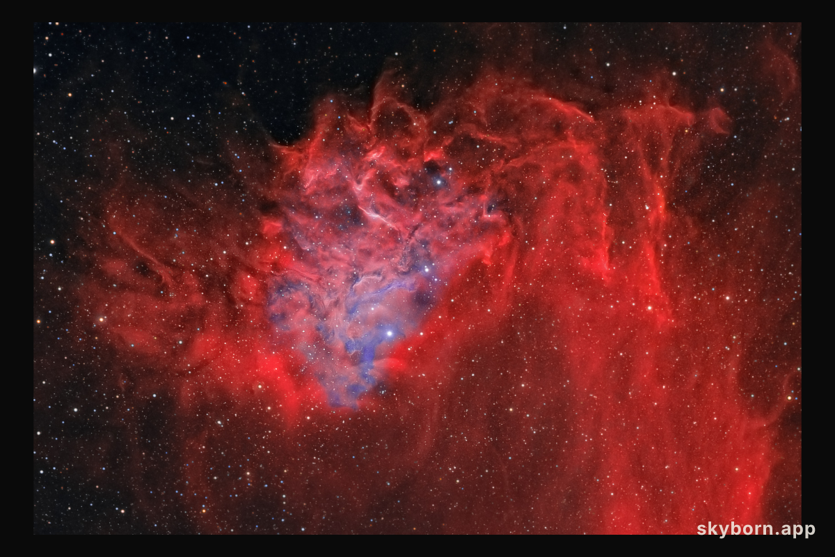 AE Aurigae and the Flaming Star Nebula