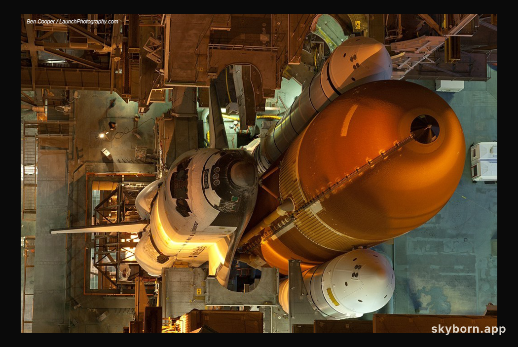 Endeavour Looking Up