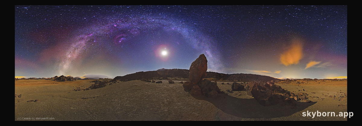 The Milky Way Over Tenerife