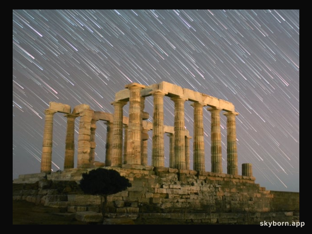 Celestial Trails over Greece