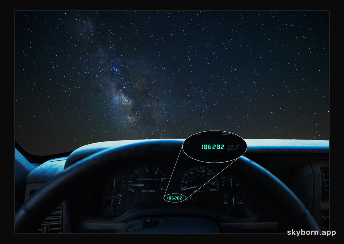 The Mileage of Light