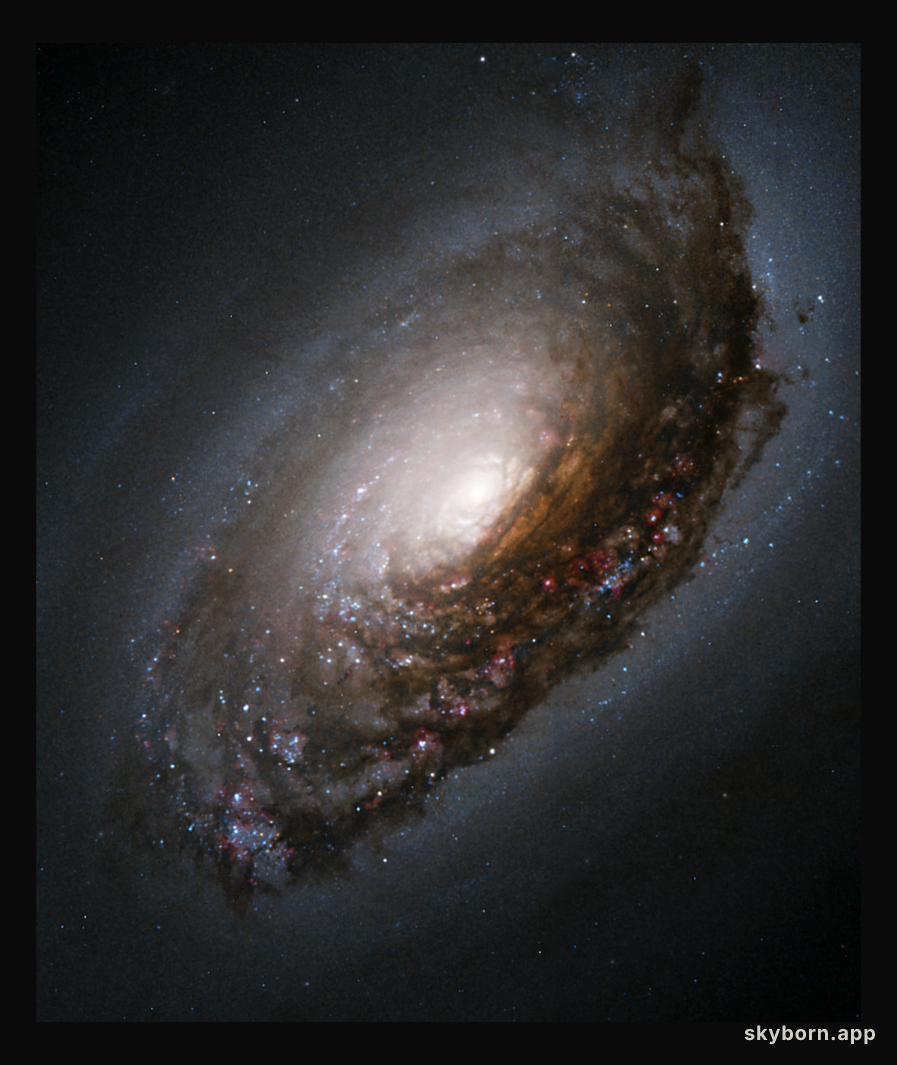M64: The Sleeping Beauty Galaxy