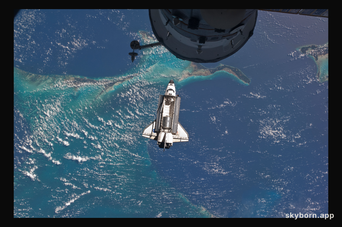 Atlantis' Last Approach