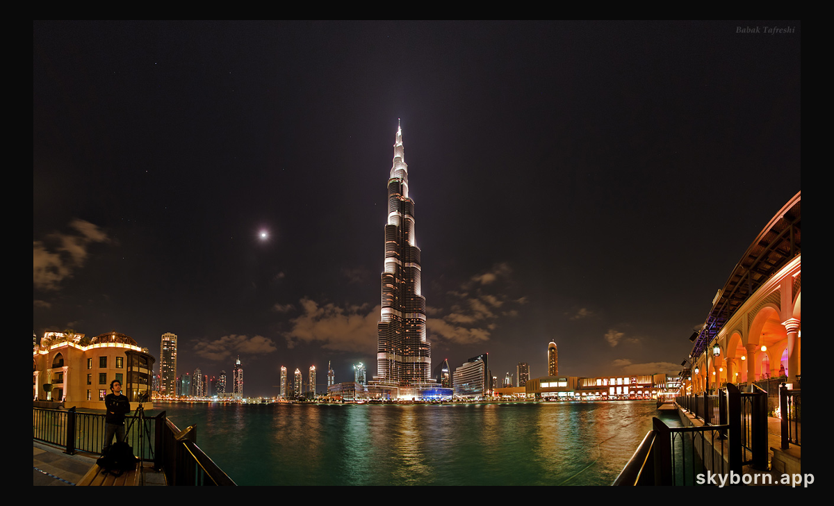 Starry Night over Dubai