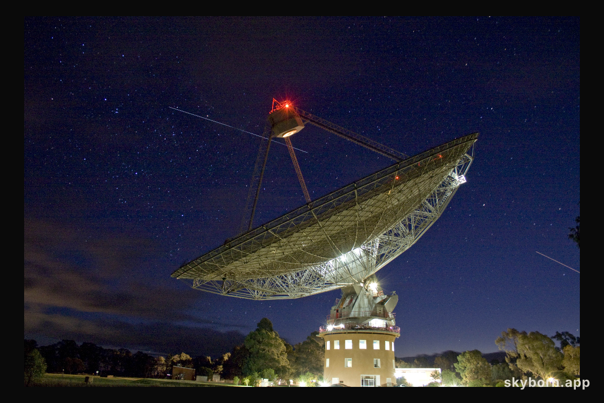 Atlantis Farewell from Parkes