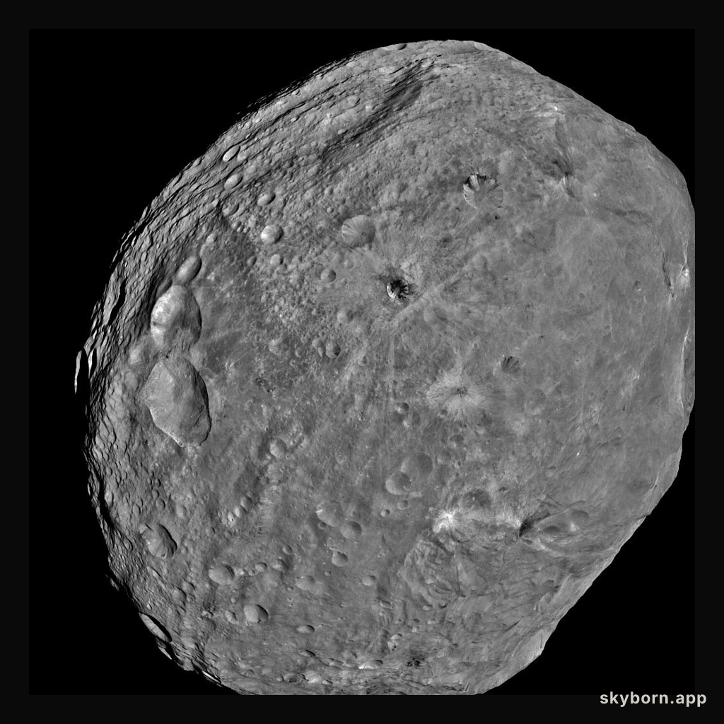 Asteroid Vesta Full Frame