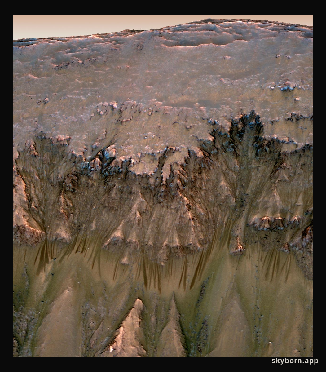 Seasonal Dark Streaks on Mars