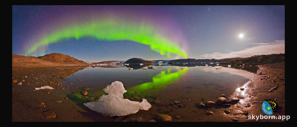 Aurora Over Greenland