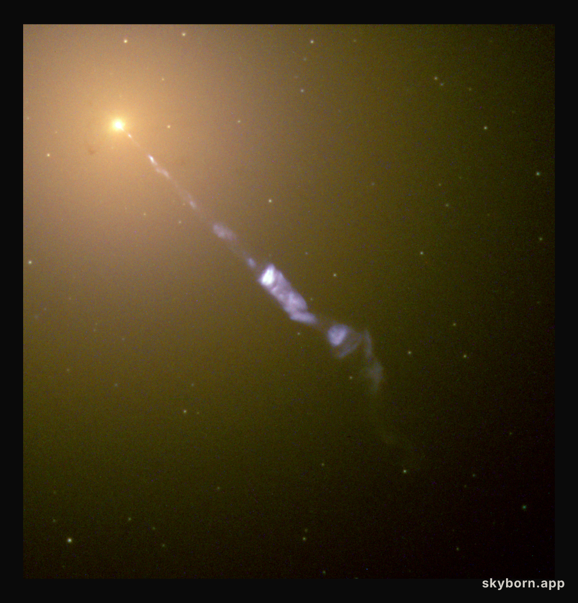 A Jet from Galaxy M87