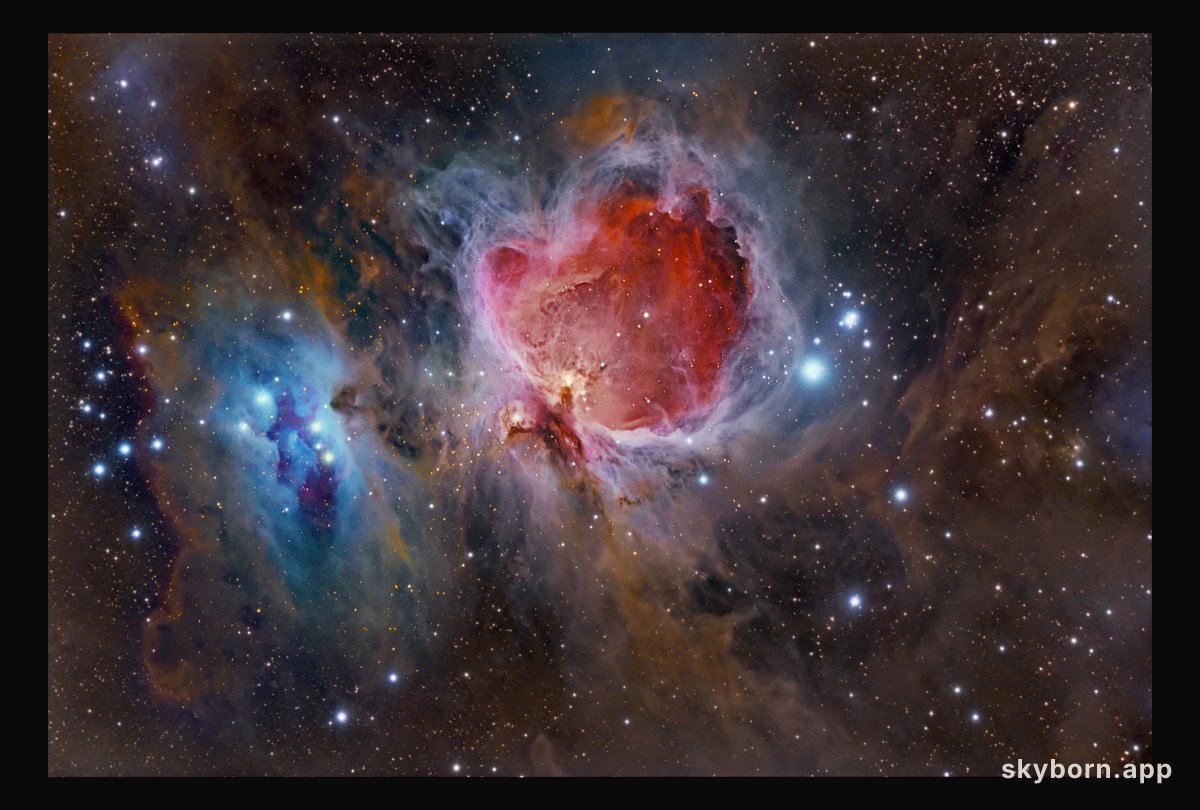Great Orion Nebulae