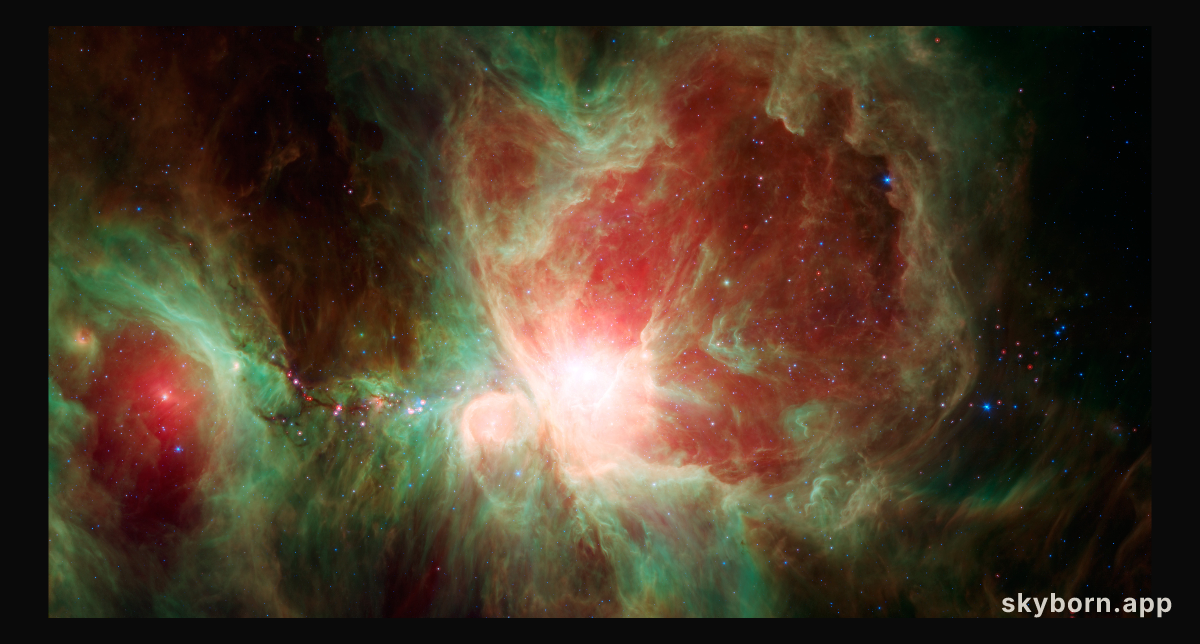 Spitzer's Orion