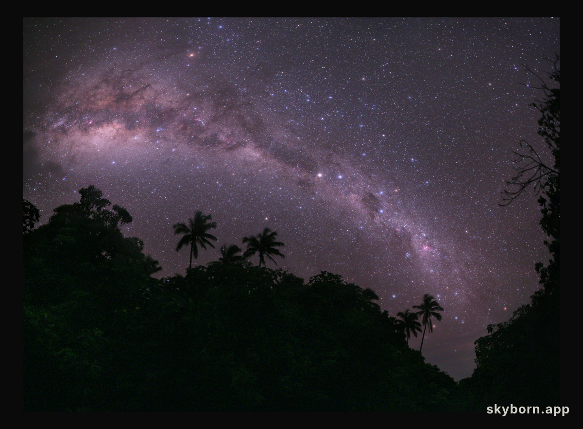 Mangaia's Milky Way