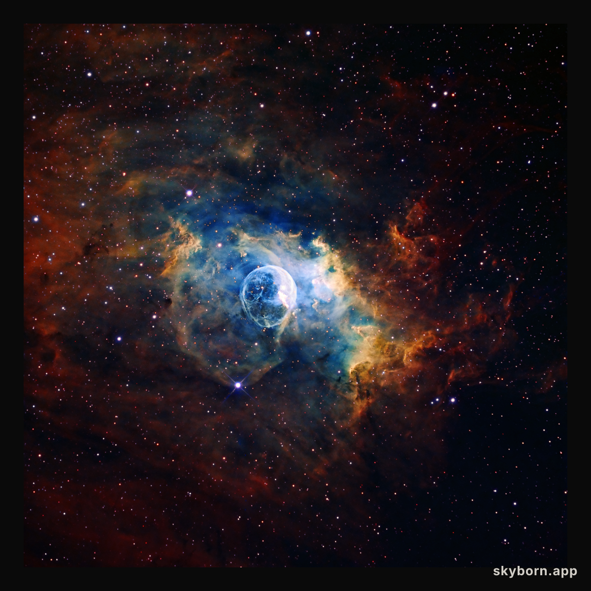 NGC 7635: The Bubble Nebula
