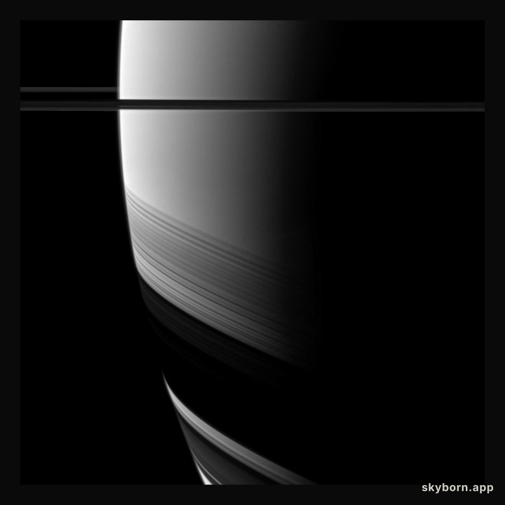 Saturn: Shadows of a Seasonal Sundial