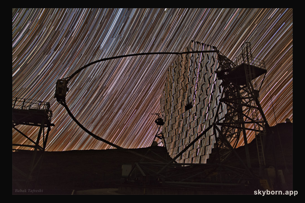 MAGIC Star Trails
