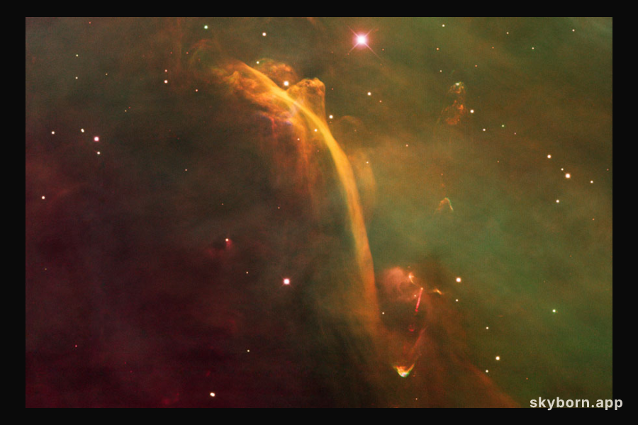 HH-222: The Waterfall Nebula