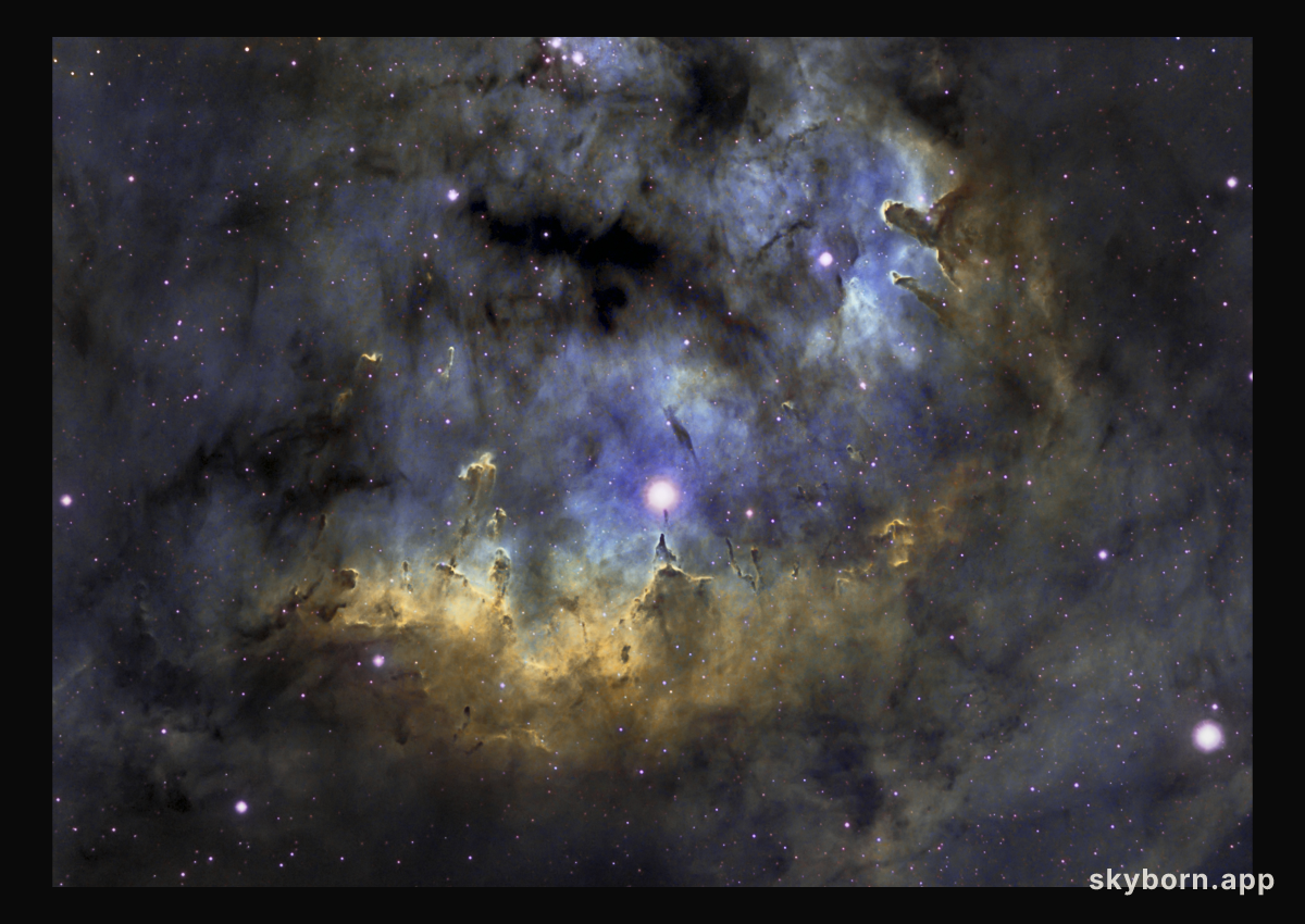 NGC 7822 in Cepheus