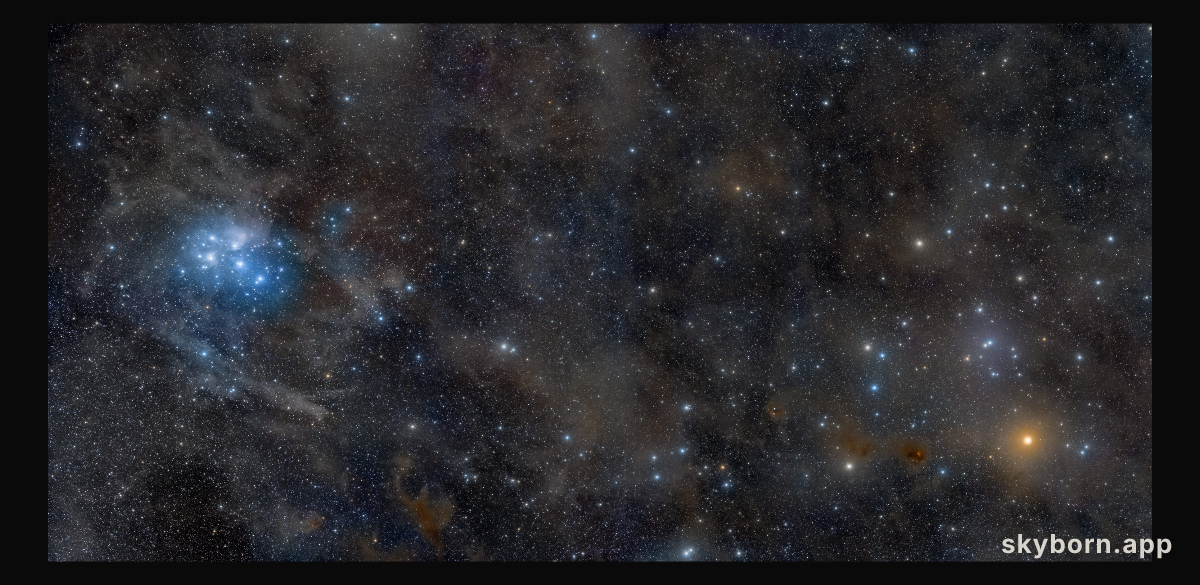 Pleiades to Hyades
