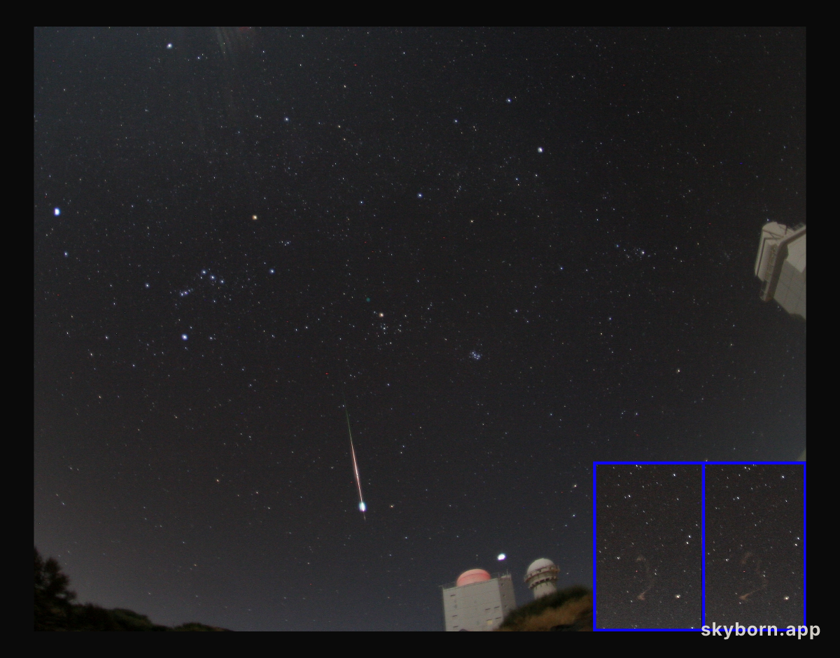 Leonid Fireball over Tenerife