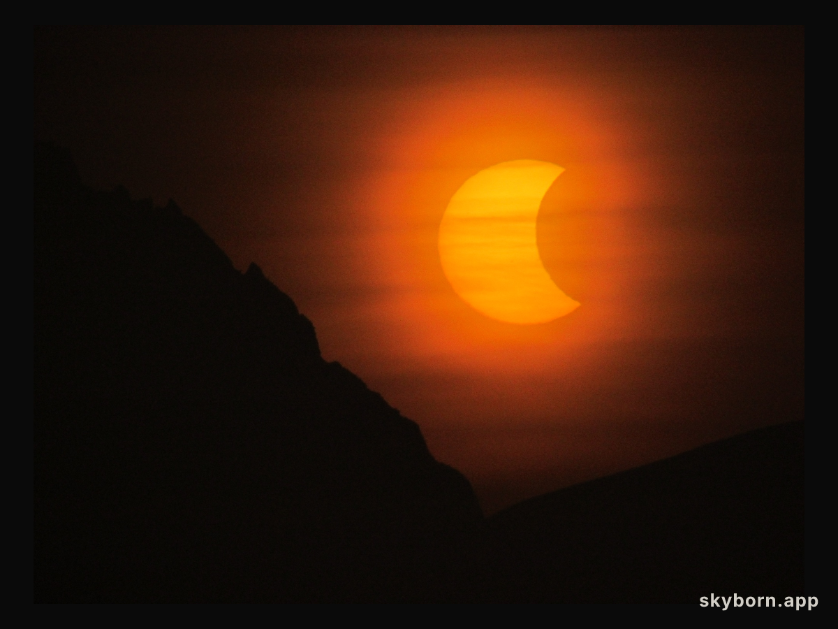 Solar Eclipse over Antarctica