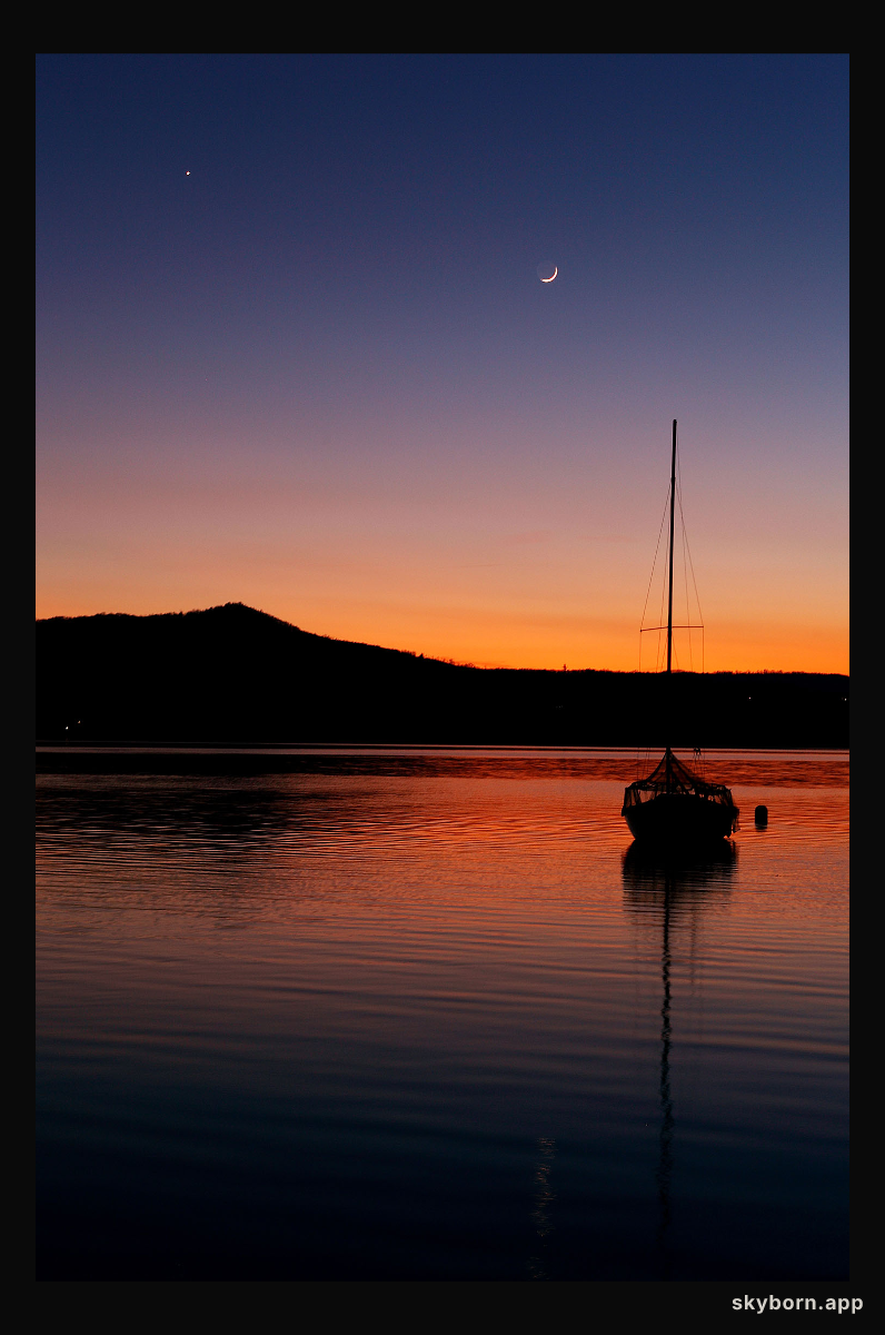 Conjunction at Sunset