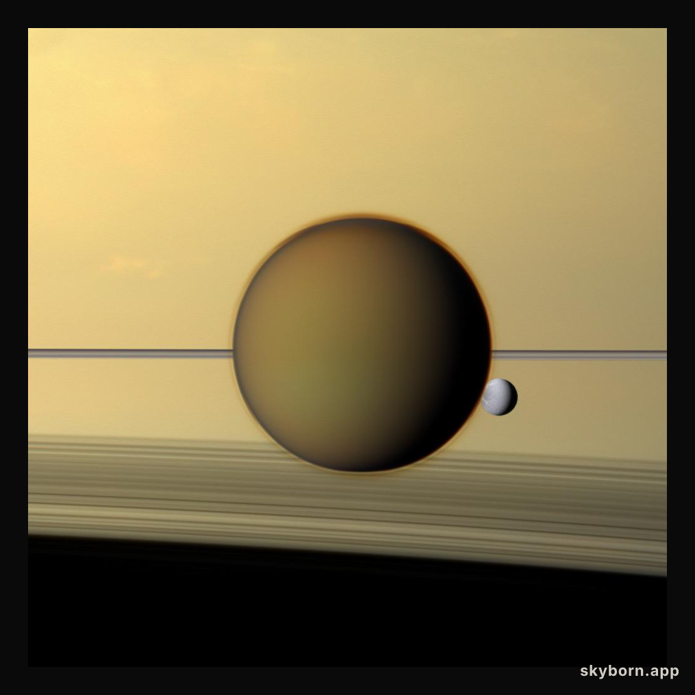 Ringside with Titan and Dione