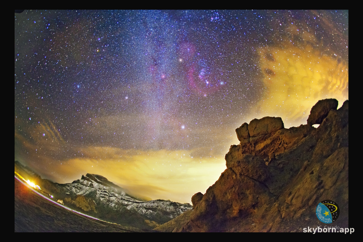 Deep Orion Over the Canary Islands