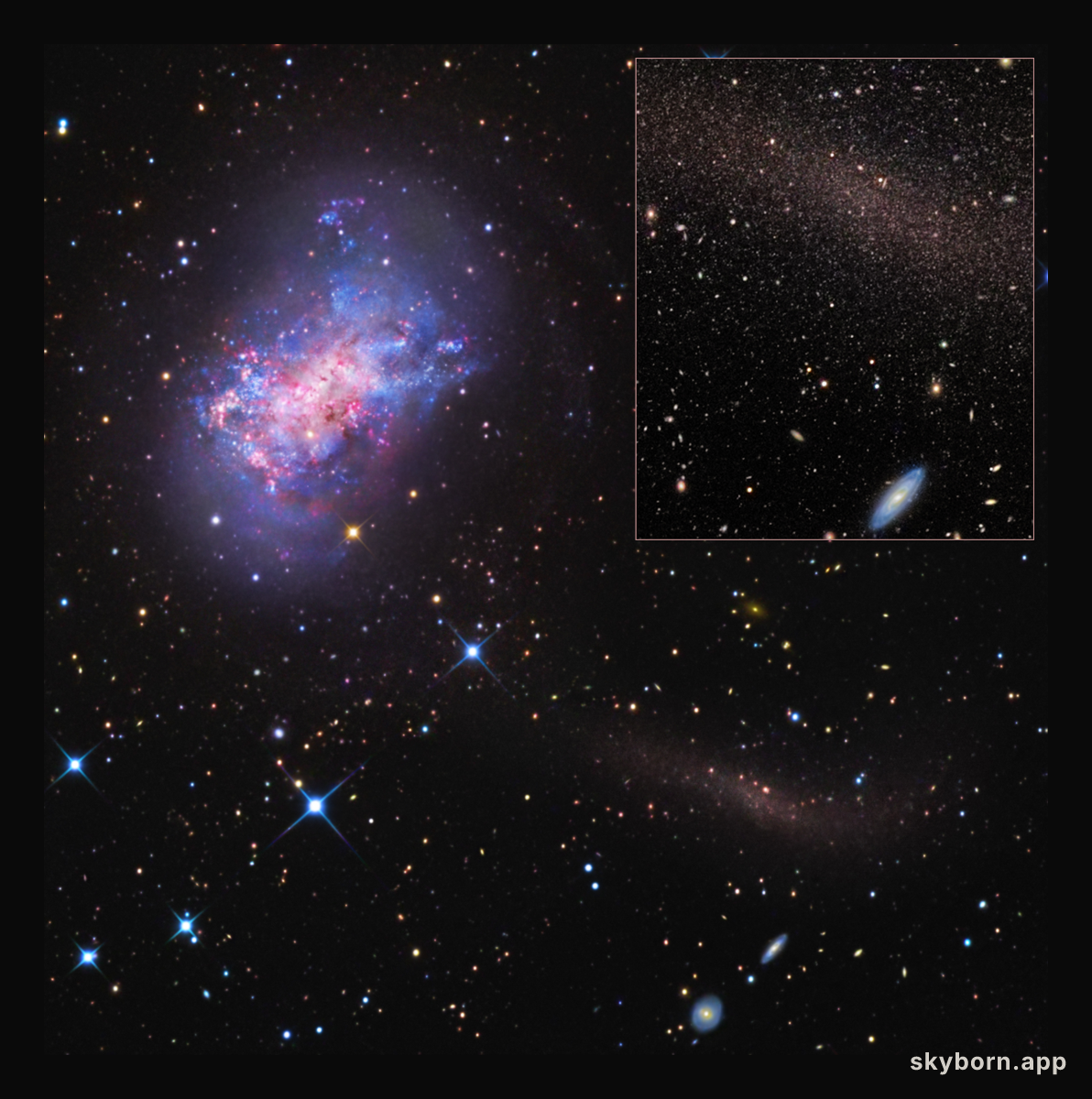 NGC 4449: Star Stream for a Dwarf Galaxy