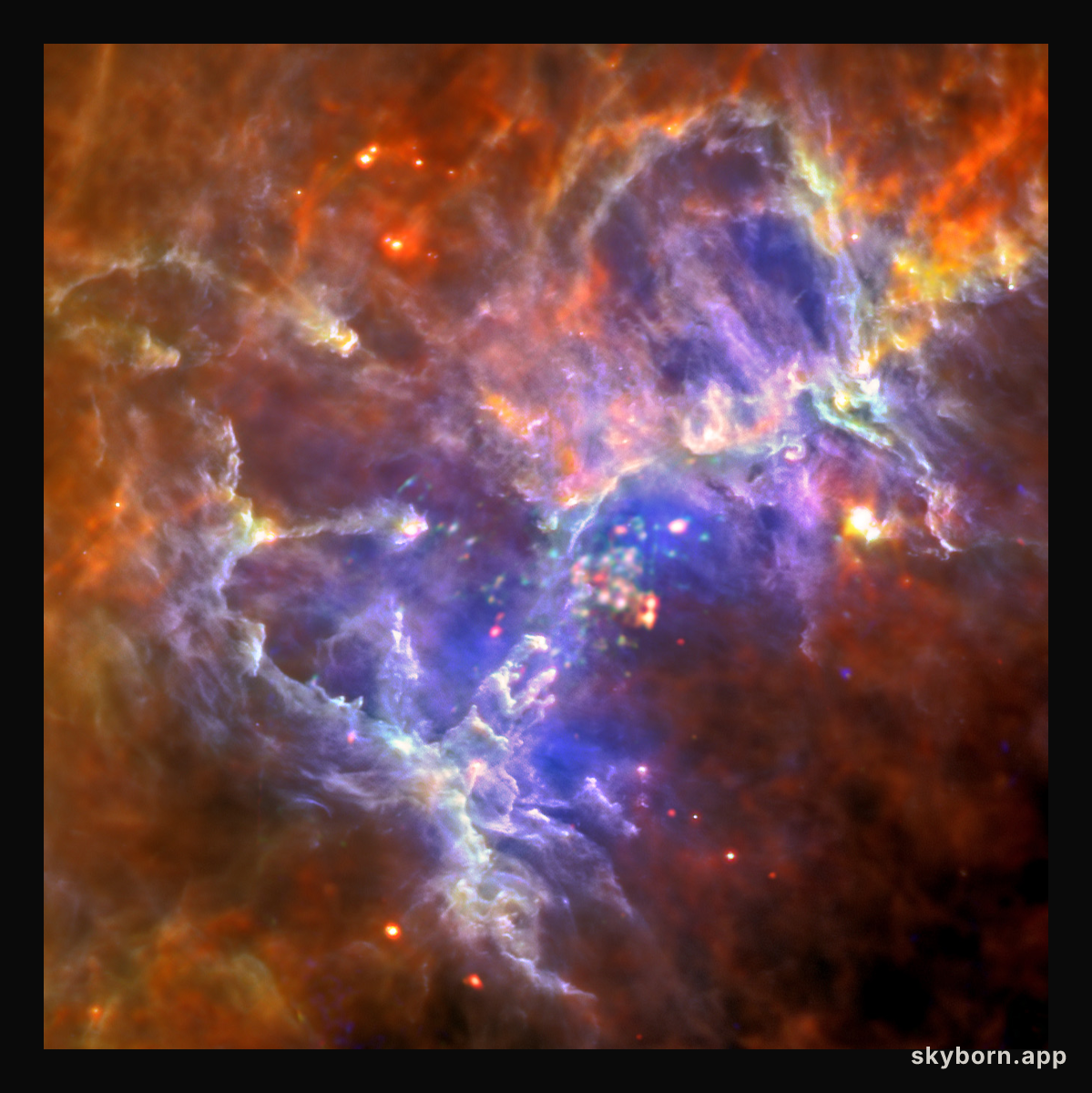 Inside the Eagle Nebula