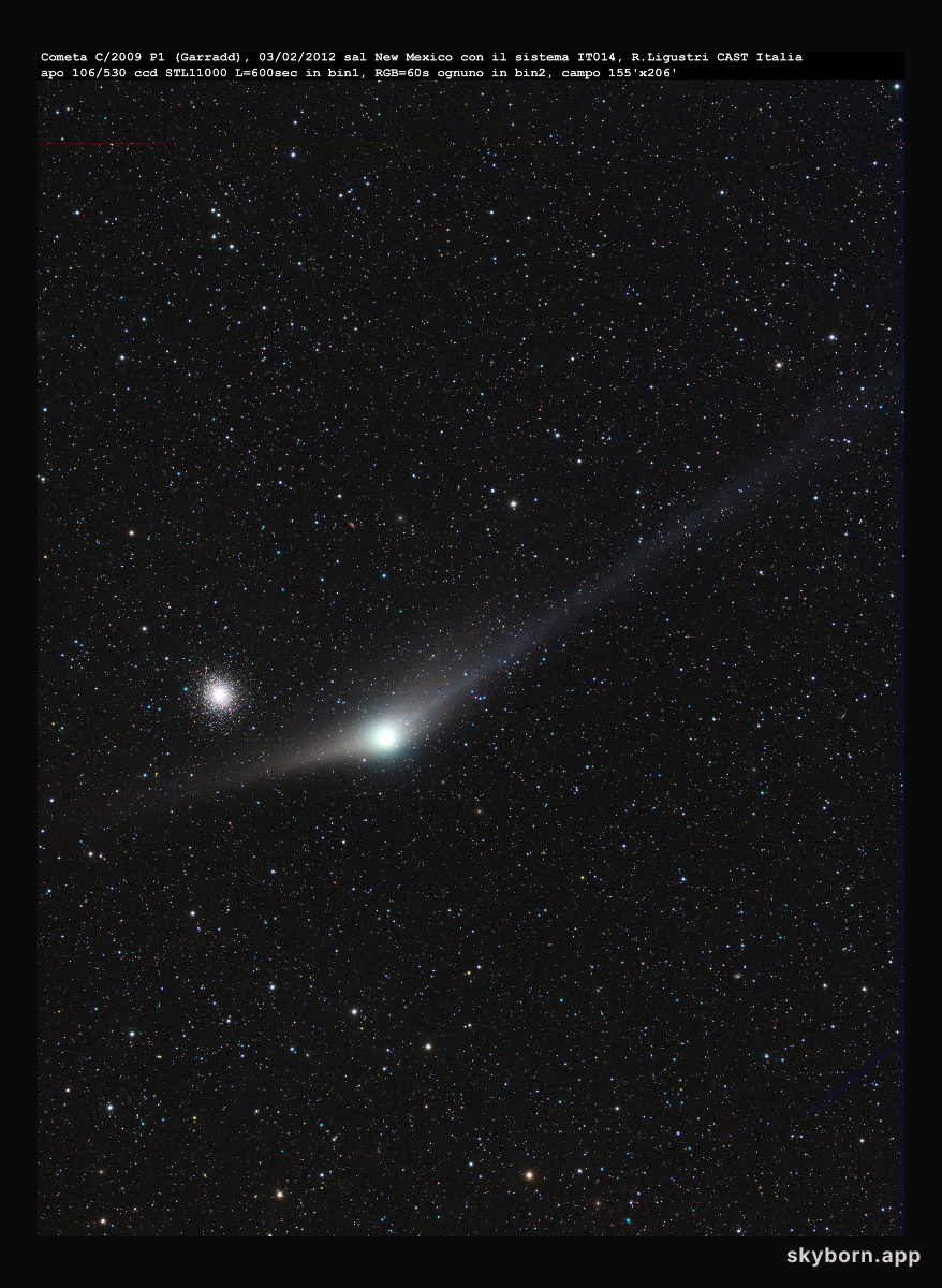 Comet Garradd and M92
