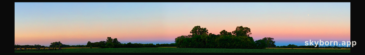 The Belt of Venus Over Mercedes, Argentina