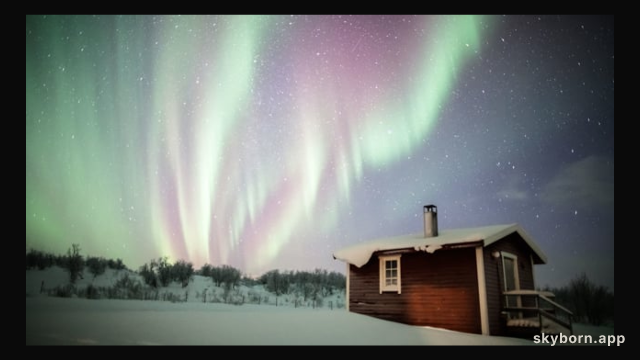 Trees, Stars, Aurora!